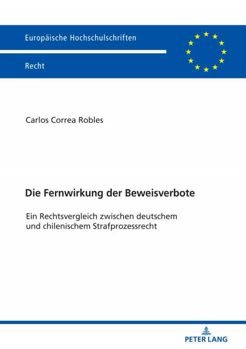 Cover image for book Die Fernwirkung der Beweisverbote