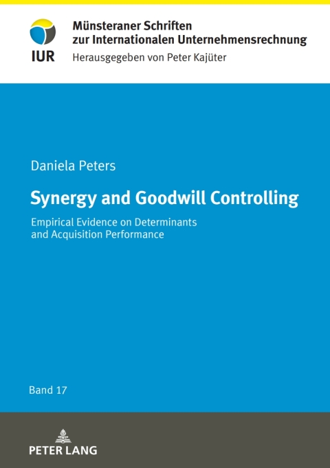 Cover image for book Synergy and Goodwill Controlling