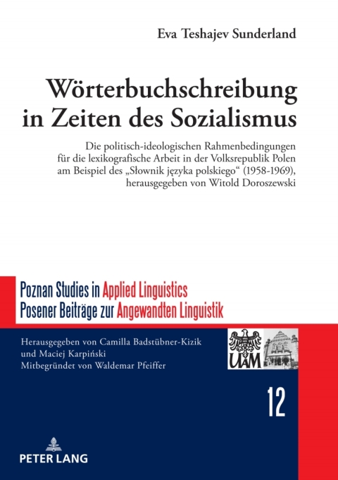 Cover image for book Woerterbuchschreibung in Zeiten des Sozialismus
