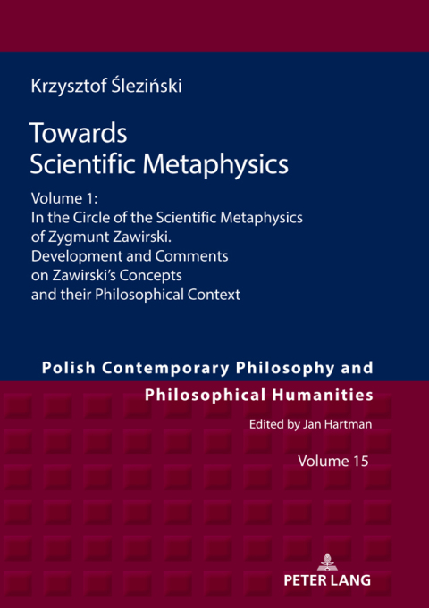 Cover image for book Towards Scientific Metaphysics, Volume 1
