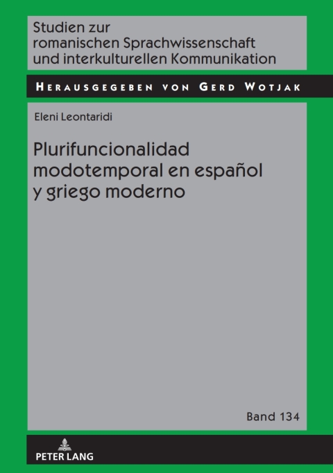 Cover image for book Plurifuncionalidad modotemporal en español y griego moderno