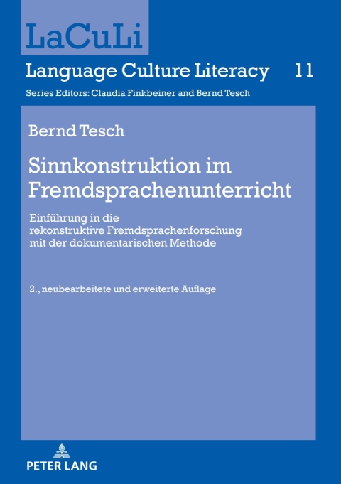 Cover image for book Sinnkonstruktion im Fremdsprachenunterricht