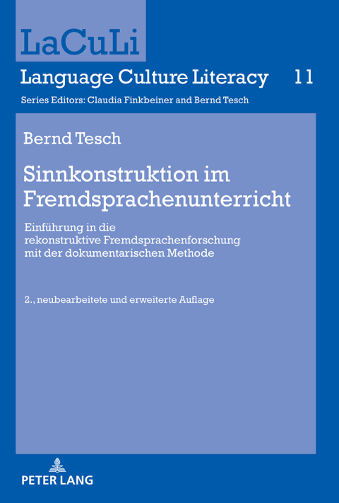 Cover image for book Sinnkonstruktion im Fremdsprachenunterricht