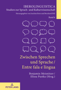 Cover image: Zwischen Sprechen und Sprache / Entre fala e língua 1st edition 9783631756485