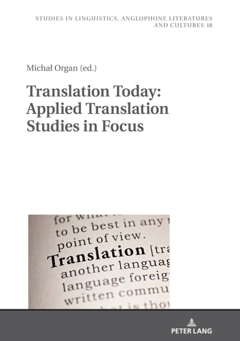 Cover image for book Translation Today: Applied Translation Studies in Focus