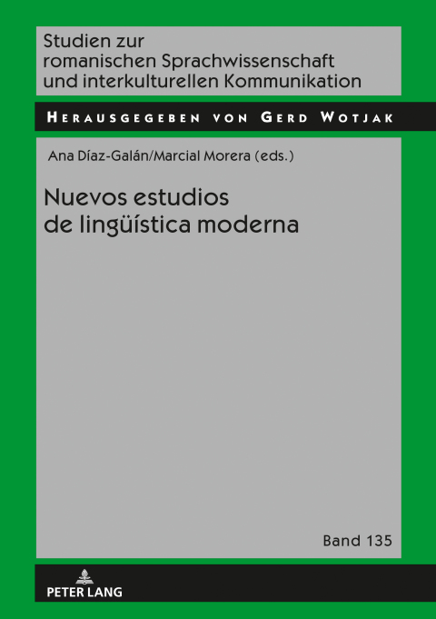 Cover image for book Nuevos estudios de lingueística moderna