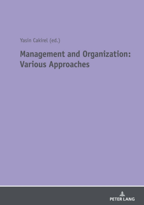 Cover image for book Management and Organization: Various Approaches