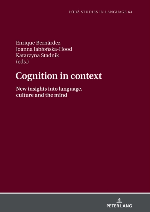 Cover image for book Cognition in context