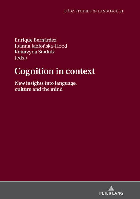 Cover image for book Cognition in context