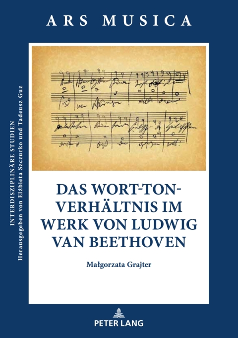 Cover image for book Das Wort-Ton-Verhaeltnis im Werk von Ludwig van Beethoven