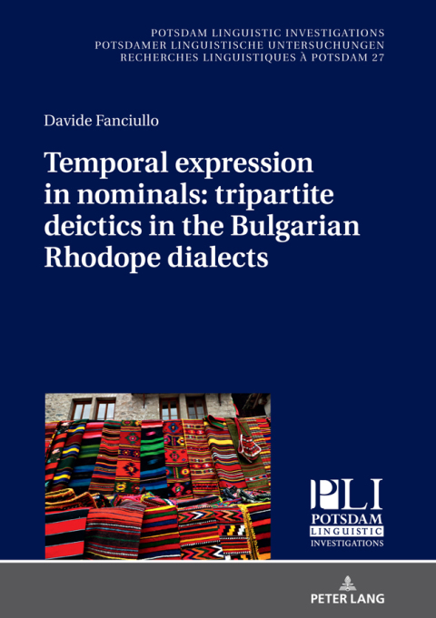 Cover image for book Temporal expression in nominals: tripartite deictics in the Bulgarian Rhodope dialects