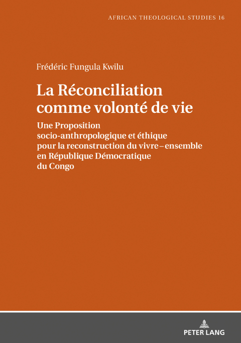 Cover image for book La Réconciliation comme volonté de vie