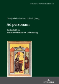 صورة الغلاف: Ad personam 1st edition 9783631792629