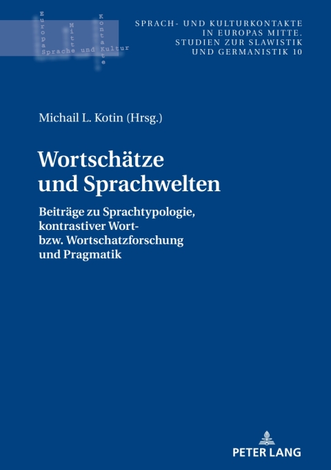 Cover image for book Wortschaetze und Sprachwelten