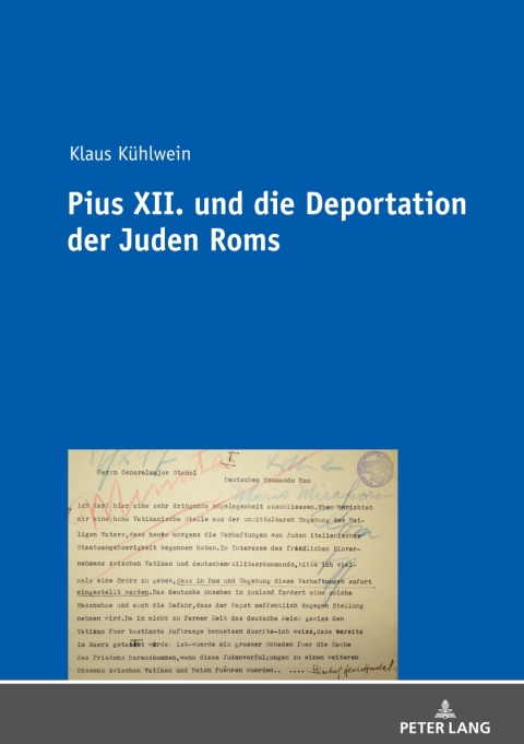 Cover image for book Pius XII. und die Deportation der Juden Roms