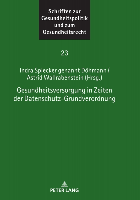Cover image for book Gesundheitsversorgung in Zeiten der Datenschutz-Grundverordnung