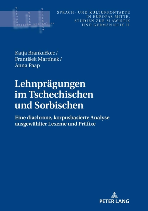 Cover image for book Lehnpraegungen im Tschechischen und Sorbischen