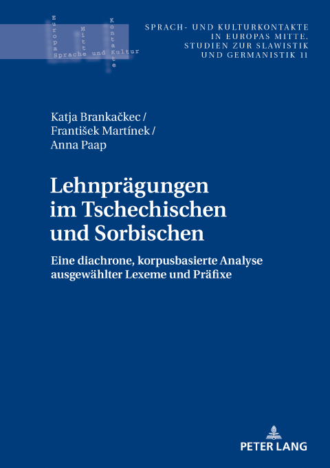 Cover image for book Lehnpraegungen im Tschechischen und Sorbischen