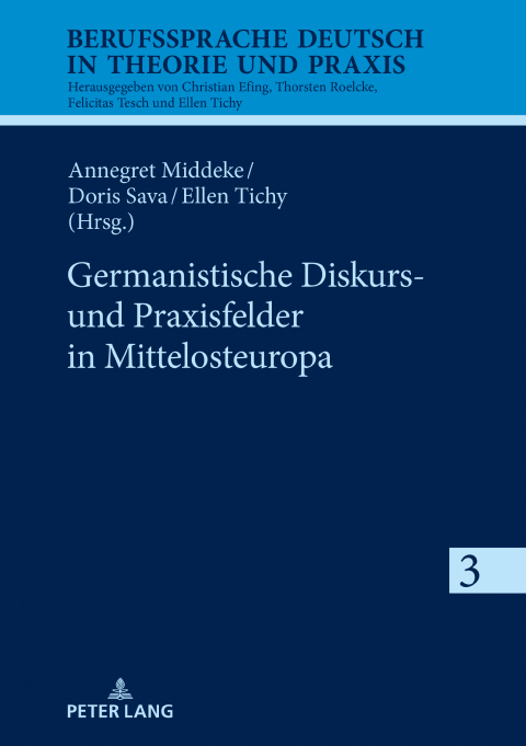 Cover image for book Germanistische Diskurs- und Praxisfelder in Mittelosteuropa