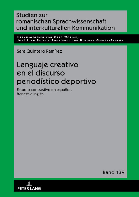 Cover image for book Lenguaje creativo en el discurso periodístico deportivo