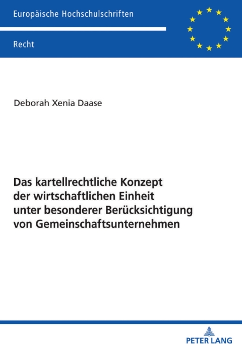 Cover image for book Das kartellrechtliche Konzept der wirtschaftlichen Einheit unter besonderer Beruecksichtigung von Gemeinschaftsunternehmen