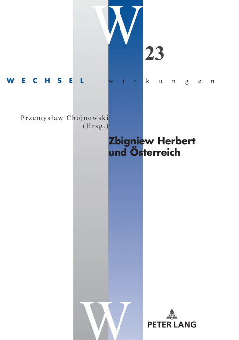 Cover image for book Zbigniew Herbert und Oesterreich