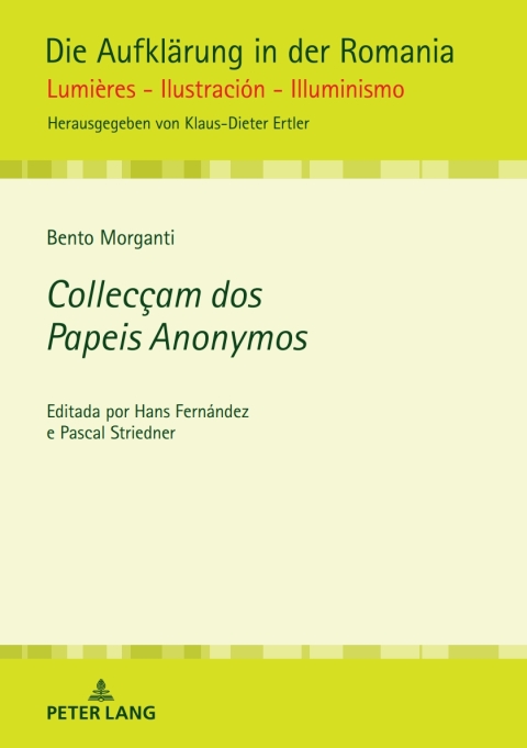 Cover image for book Collecçam dos Papeis Anonymos