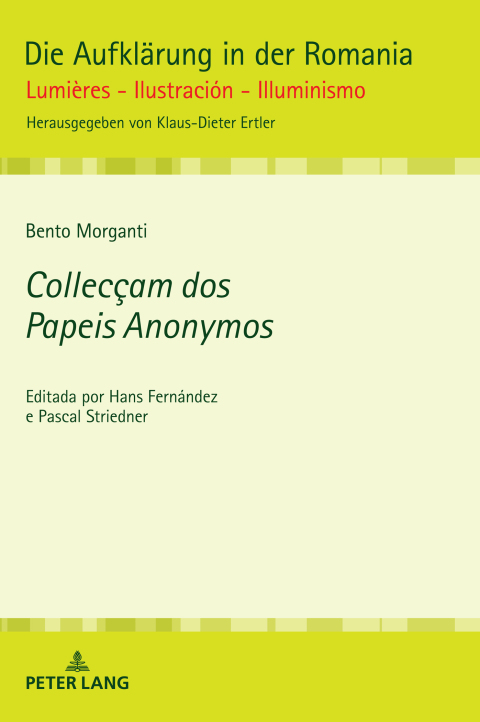Cover image for book Collecçam dos Papeis Anonymos