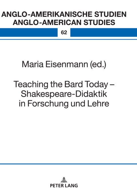 Cover image for book Teaching the Bard Today – Shakespeare-Didaktik in Forschung und Lehre