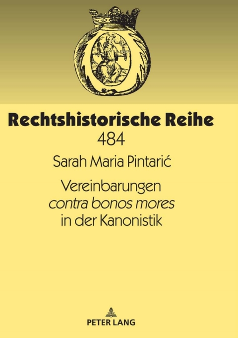 Cover image for book Vereinbarungen contra bonos mores in der Kanonistik