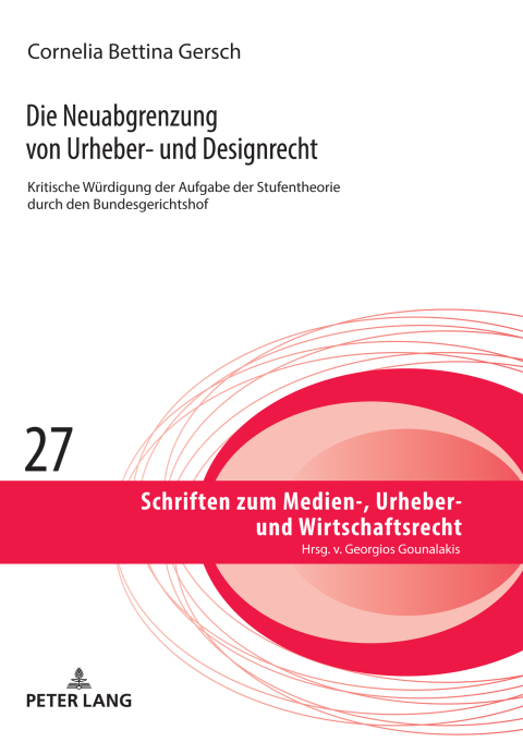 Cover image for book Die Neuabgrenzung von Urheber- und Designrecht