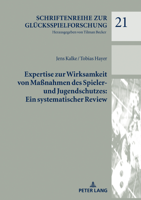 Cover image for book Expertise zur Wirksamkeit von Maßnahmen des Spieler- und Jugendschutzes: Ein systematischer Review