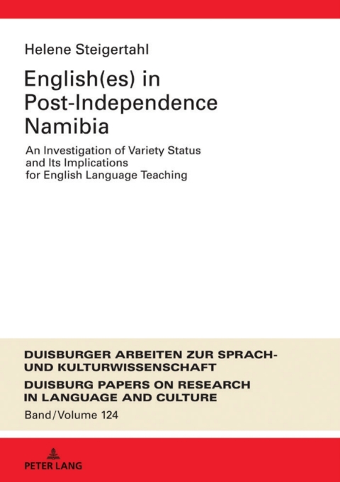 Cover image for book English(es) in Post-Independence Namibia