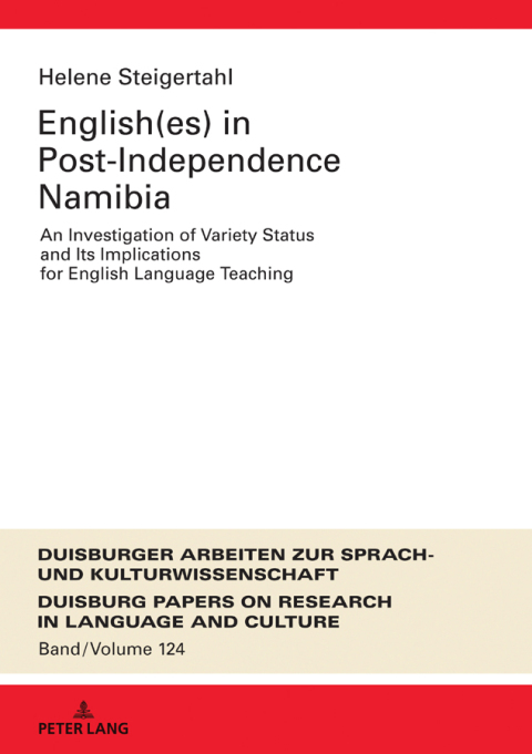 Cover image for book English(es) in Post-Independence Namibia