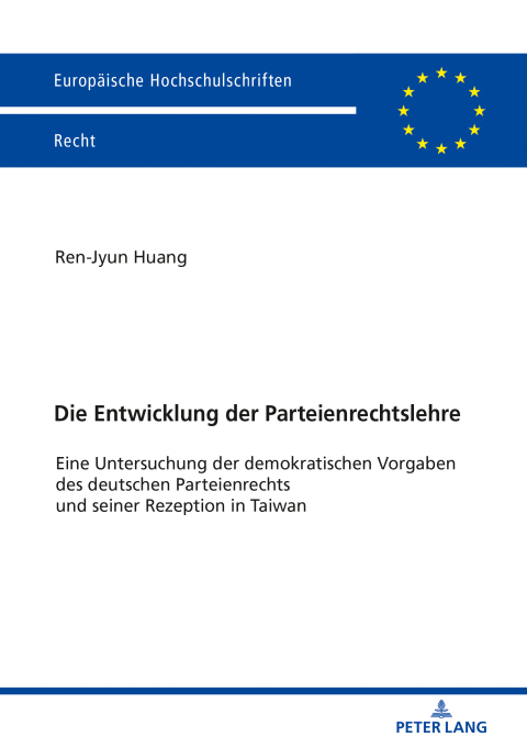 Cover image for book Die Entwicklung der Parteienrechtslehre