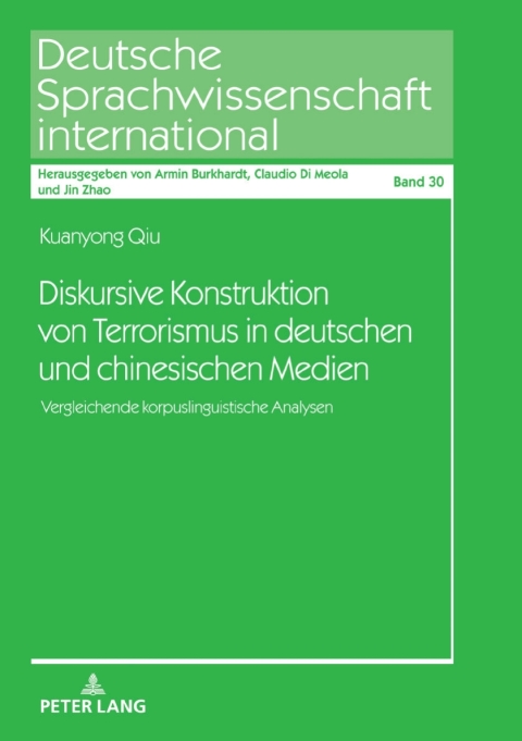 Cover image for book Diskursive Konstruktion von Terrorismus in deutschen und chinesischen Medien