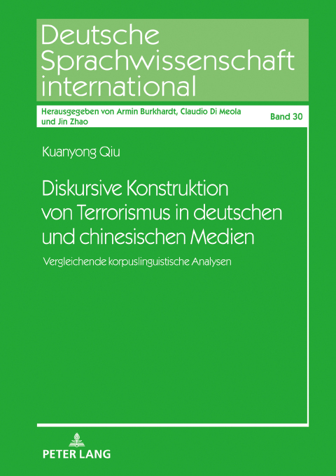 Cover image for book Diskursive Konstruktion von Terrorismus in deutschen und chinesischen Medien
