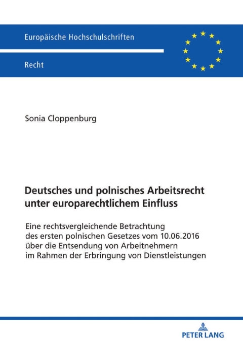 Cover image for book Deutsches und polnisches Arbeitsrecht unter europarechtlichem Einfluss