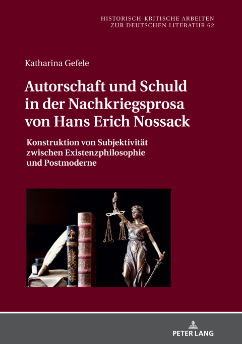 Cover image for book Autorschaft und Schuld in der Nachkriegsprosa von Hans Erich Nossack