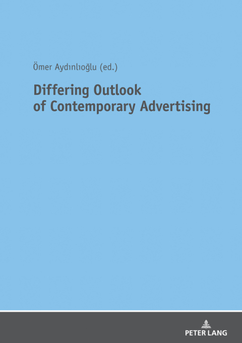 Cover image for book Differing Outlook of Contemporary Advertising
