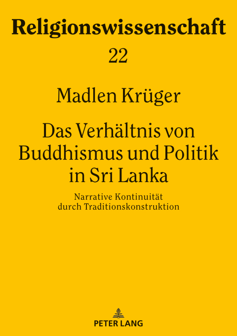 Cover image for book Das Verhaeltnis von Buddhismus und Politik in Sri Lanka