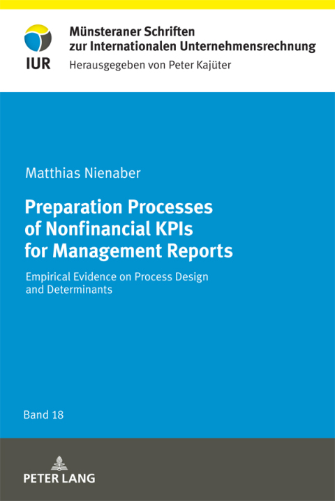 Cover image for book Preparation Processes of Nonfinancial KPIs for Management Reports