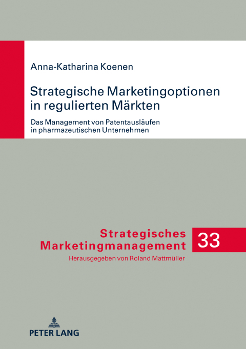 Cover image for book Strategische Marketingoptionen in regulierten Maerkten
