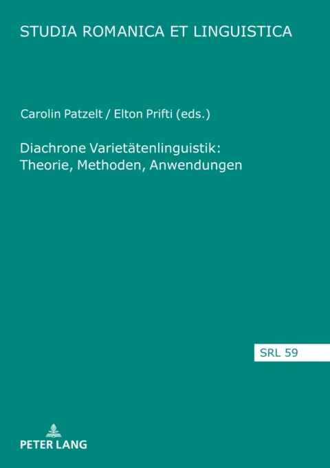 Cover image for book Diachrone Varietätenlinguistik: Theorie, Methoden, Anwendungen