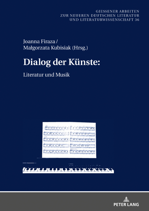 Cover image for book Dialog der Künste:
