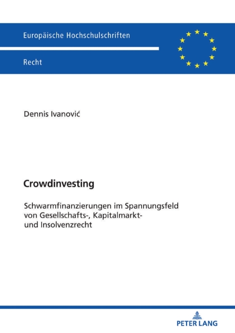 Cover image for book Crowdinvesting