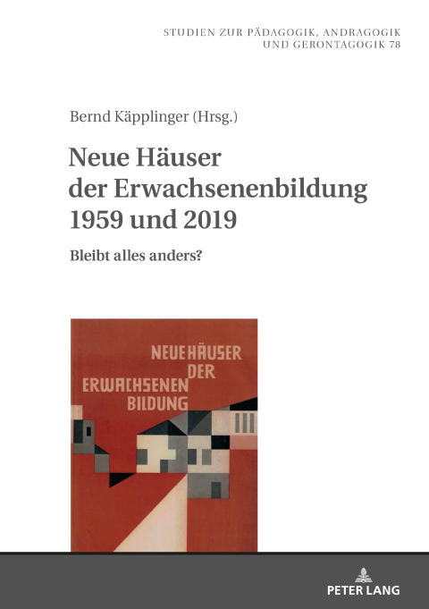 Cover image for book Neue Häuser der Erwachsenenbildung 1959 und 2019