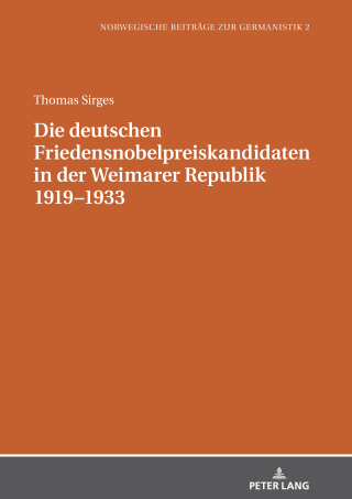 Die deutschen Friedensnobelpreiskandidaten in der Weimarer Republik 19191933