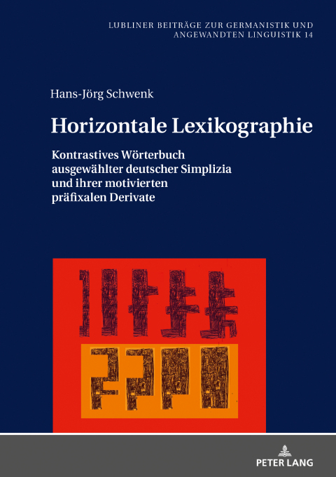 Cover image for book Horizontale Lexikographie
