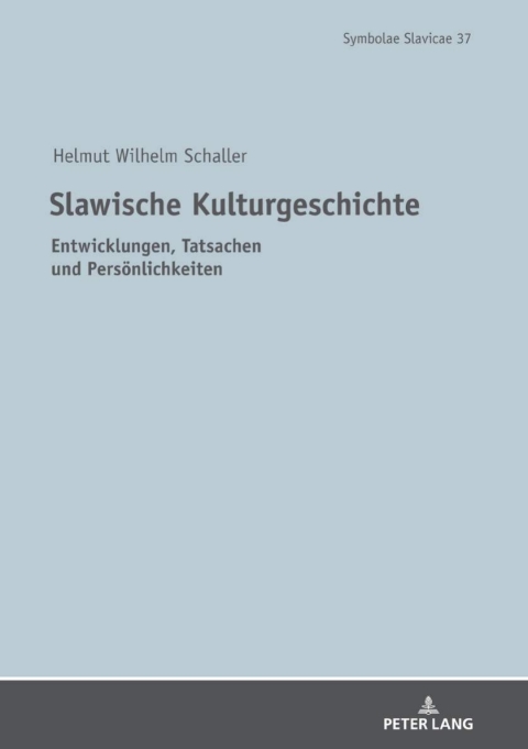 Cover image for book Slawische Kulturgeschichte